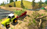 Tractor Trolley Driving Simulator Cargo Tractor 3d Screen Shot 4