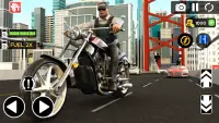 Полицейский мотоциклист Screen Shot 1