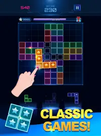 Glow Block Puzzle: Color Classic Puzzle Legend Screen Shot 7