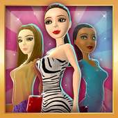 3D Jogo de Moda de Vestir