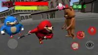 Ugandan Knuckles Simulator. Meme Salvation 3D Screen Shot 1