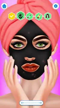 DIY Makeup Games-Beauty Artist Screen Shot 0