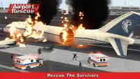 Airport Crash Rescue Sim 3D Screen Shot 0