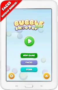 Bubble Face Shooter free Screen Shot 0