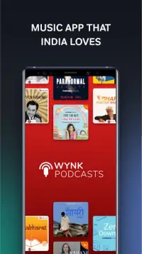 Wynk Music- New MP3 Hindi Tamil Song & Podcast App Screen Shot 2