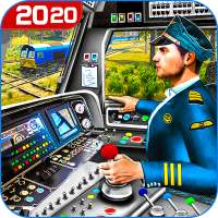 Long European Train Driving New Train Free Game