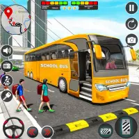 School Bus Simulator Bus Games Screen Shot 0