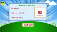 Urdu Quiz 4 Kids Screen Shot 0