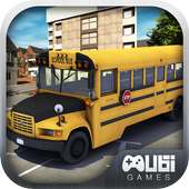 School Bus Car Simulator 3D