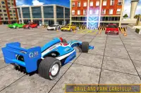 فورمولا 1 موقف سيارات 3D: موقف سيارات سيارة ألعاب Screen Shot 4