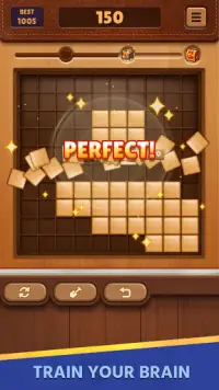 Wood Block Puzzle - Free Blockudoku Game Screen Shot 1