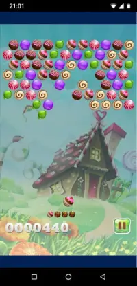 Bubbles Shooter - Шарики Стрелялки Screen Shot 2