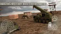 شاحنة نقل دبابة تابعة للجيش 3D Screen Shot 3