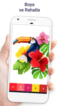 Pixel Art - boyama oyunları Screen Shot 0