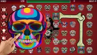 Skull Art Sugar Tattoo Line - Onet Connect Match Screen Shot 3