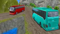 Offroad Bus Driving: 3D Bus Games Screen Shot 1