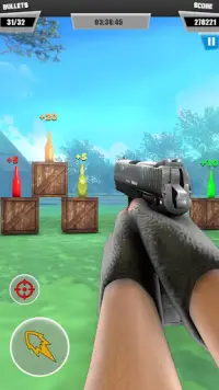 Garrafa Atire 3D Gun Jogos:Fun Jogos de Tiro Livre Screen Shot 6