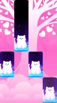 Dream Cat Piano Tiles:Free Rhythm Music Games Screen Shot 3