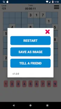 Sudoku Screen Shot 5