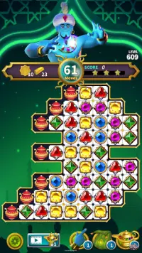 1001 Jewel Nights- match 3 puzzle Screen Shot 9