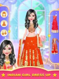 Indian Bride Girl MakeUp And Spa Screen Shot 3