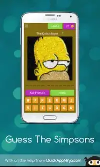Guess The Simpsons Screen Shot 3