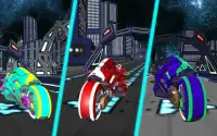 Futuristic Bike Parking Game: Impossible track Screen Shot 3