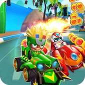 Crazy Toon Car Racing