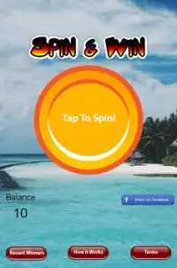 Spin & Win South Africa Screen Shot 0