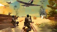 World War Strike 2021: WW2 Guns Fire team games Screen Shot 1