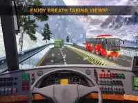 Uphill Bus Drive : Christmas Bus Simulator Screen Shot 7