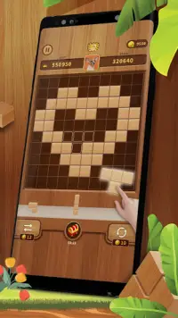 Woody Block Puzzle 99 - darmowa gra logiczna Screen Shot 2