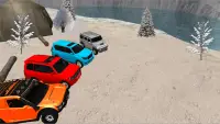 Offroad Jeep SUV Prado Car Game 3D: Real Jeep Fun Screen Shot 1