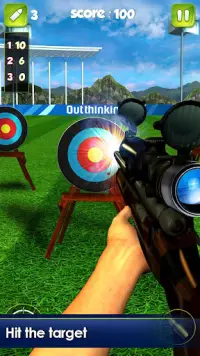 Sniper Gun Shooting - 3D Games Screen Shot 0