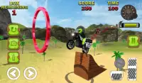 Motocross Bike Stunt Race Screen Shot 0