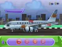 jogos de limpeza avião Screen Shot 4