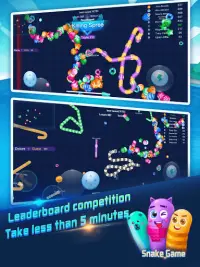 Snake Rivals.io - Slithery Eater in Worm Battle Screen Shot 5