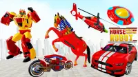Flying Horse Robot Car Game Screen Shot 1