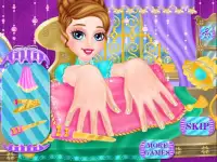 Nail design princess games Screen Shot 1