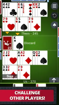 Royal Buraco - Card Game Screen Shot 1