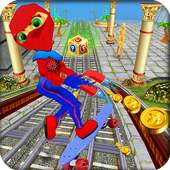 Subway Spider Surf: Running Game