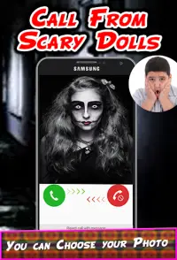 Scary dolls call simulator Screen Shot 0