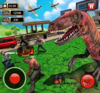 Dinozor Oyunu Şehir Rampage Screen Shot 9