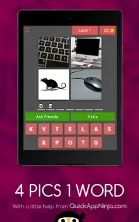 4 PICS 1 WORD Screen Shot 7