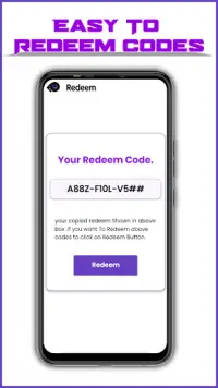 FF Redeem Codes - Get Dimonds. Screen Shot 2