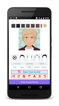 My Avatar Creator Screen Shot 4