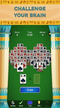 Pyramid Solitaire - Card Games Screen Shot 4