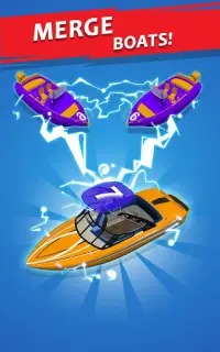 Merge Boat Idle clicker game Screen Shot 10