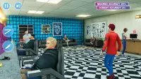 real Barber loja haircut salão 3d Hair Cut jogos Screen Shot 2
