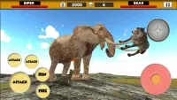 Simulador de animais elefante: simulador de Screen Shot 0